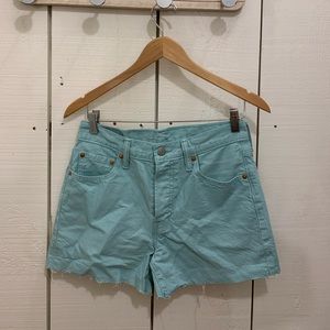 Levi’s cutoff Jean shirts size 29